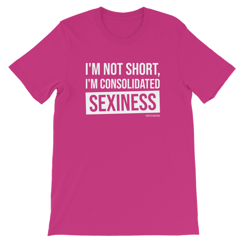 I'm not short, Tee Shirt, First Class Ego